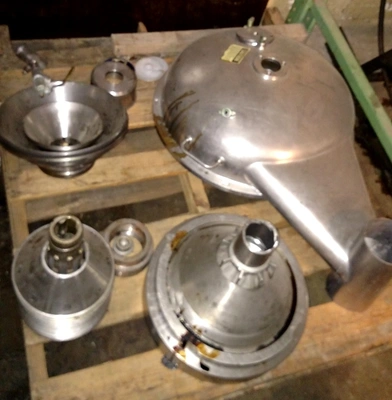 Westfalia SA 14-03-076 separator, 316SS.
