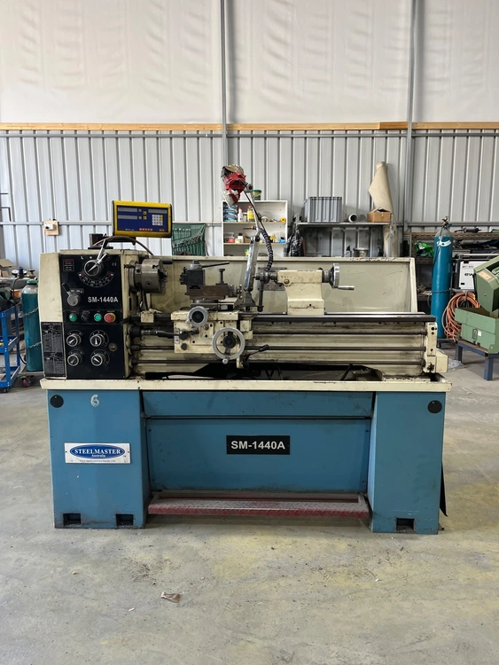 Used STEELMASTER SM-1440A Engine Lathes AU | ESP Machinery Australia Pty Ltd #1420066