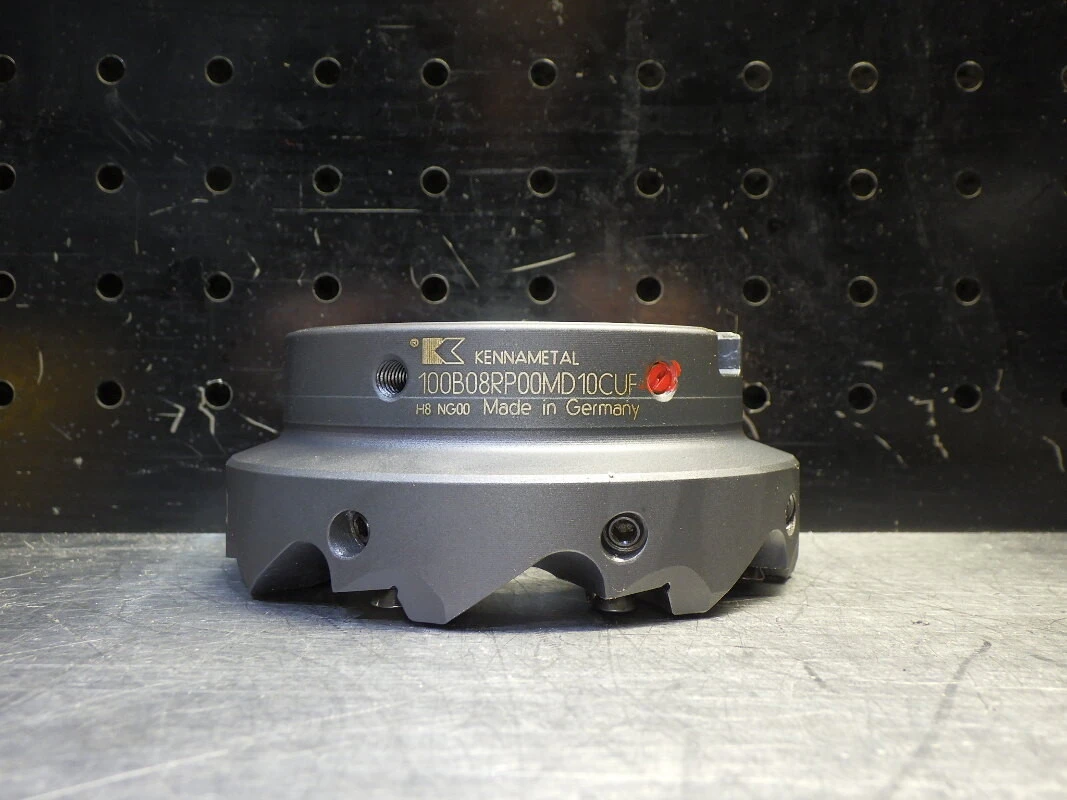 Kennametal 3.547" Indexable Facemill 1.25" Arbor 100B08RP00MD10CUF (LOC3341)