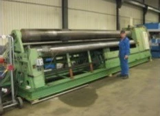 Used 1981 ROUNDO PS-320 Plate Bending Rolls including Pinch Indiana US | CW WOOD MACHINERY #474096