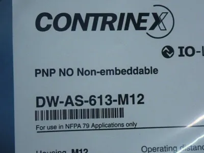 Used CONTRINEX DWAS614M12 Proximity Sensors Ohio US | HGR 24 #754728