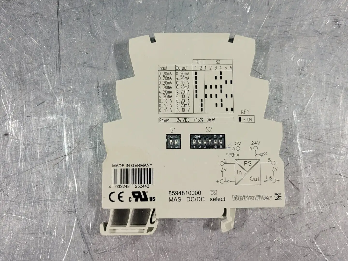 NEW WEIDMULLER 8594810000