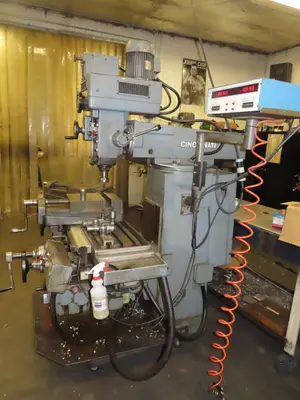 1965 CINCINNATI MILACRON MT Toolmaster Manual Milling | MD Equipment Services LLC (3)