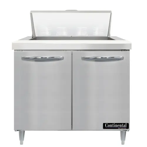 Continental D36N8 36" Designer Line Sandwich/salad Prep Table W/ Refrigerated Base, 115v