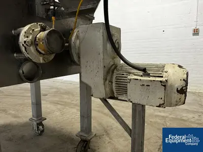 USED Scott Turbon Mixer 40 Gal Scott Turbon dual shaft paddle Mixer, S/S