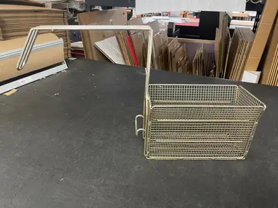 Used Henny Penny Used Henny Penny 21033 Tall Deep Fryer 1/2 Size Basket Food, Restaurant, & Bakery Parts & Accessories Illinois US | Falcon Restaurant Supply #1375658