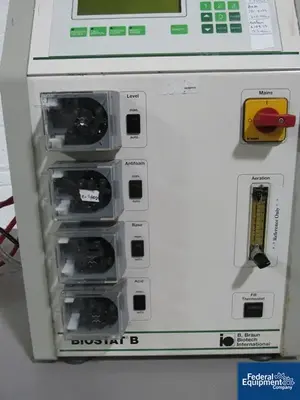 USED B. Braun 8 LITER B BRAUN FERMENTER, GLASS