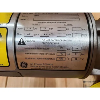 NEW GE POWER & WATER SS8512KZB