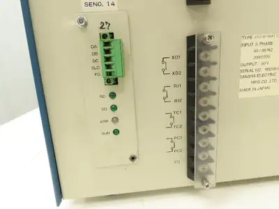 Sansha KTD-50150AT SanRex CC-Link DC Auto 50VDC 150A Metal Surface Plating