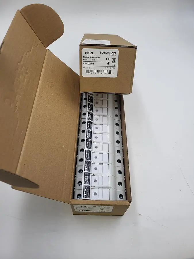 New | in-Stock EATON EATON BUSSMAN MODULAR FUSE HOLDER 30A 600V CHCC2DIU Fuse Accessories | ND Industrial Surplus #1225430