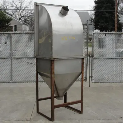 SPC7206  Material Handling Equipment bag dump station, 7 cu ft Stainless Steel