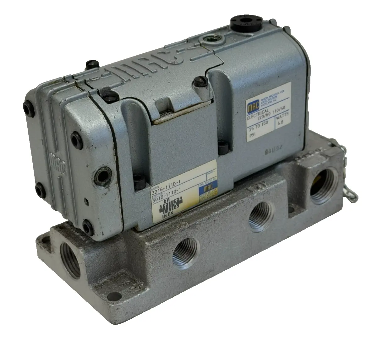 NEW MAC VALVES 321G-111D-1 SOLENOID VALVE 321G111D1
