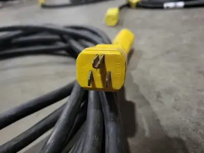 35 ft SOOW Power Extension Cord 14/3 AWG 15A 125V Lot of 3