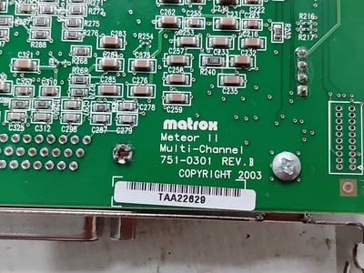 USED MATROX 751-0301
