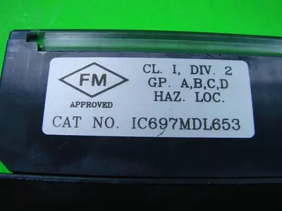 USED GE FANUC IC697MDL653