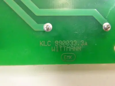 USED WITTMANN KLC 990033.3B