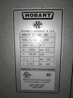 USED 2013 HOBART HL1400