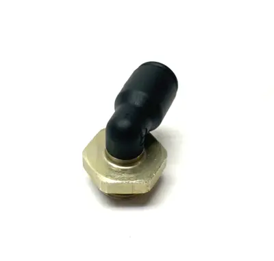 USED PARKER LEGRIS PNEUMATIC SWIVEL ELBOW PUSH-IN FITTING 3/8" BSPP 8MM OD