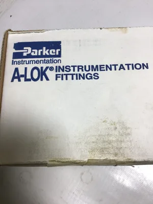 Parker A-LOK Instrumentation Fittings Male Connector Stainless Steel (Set of 4)