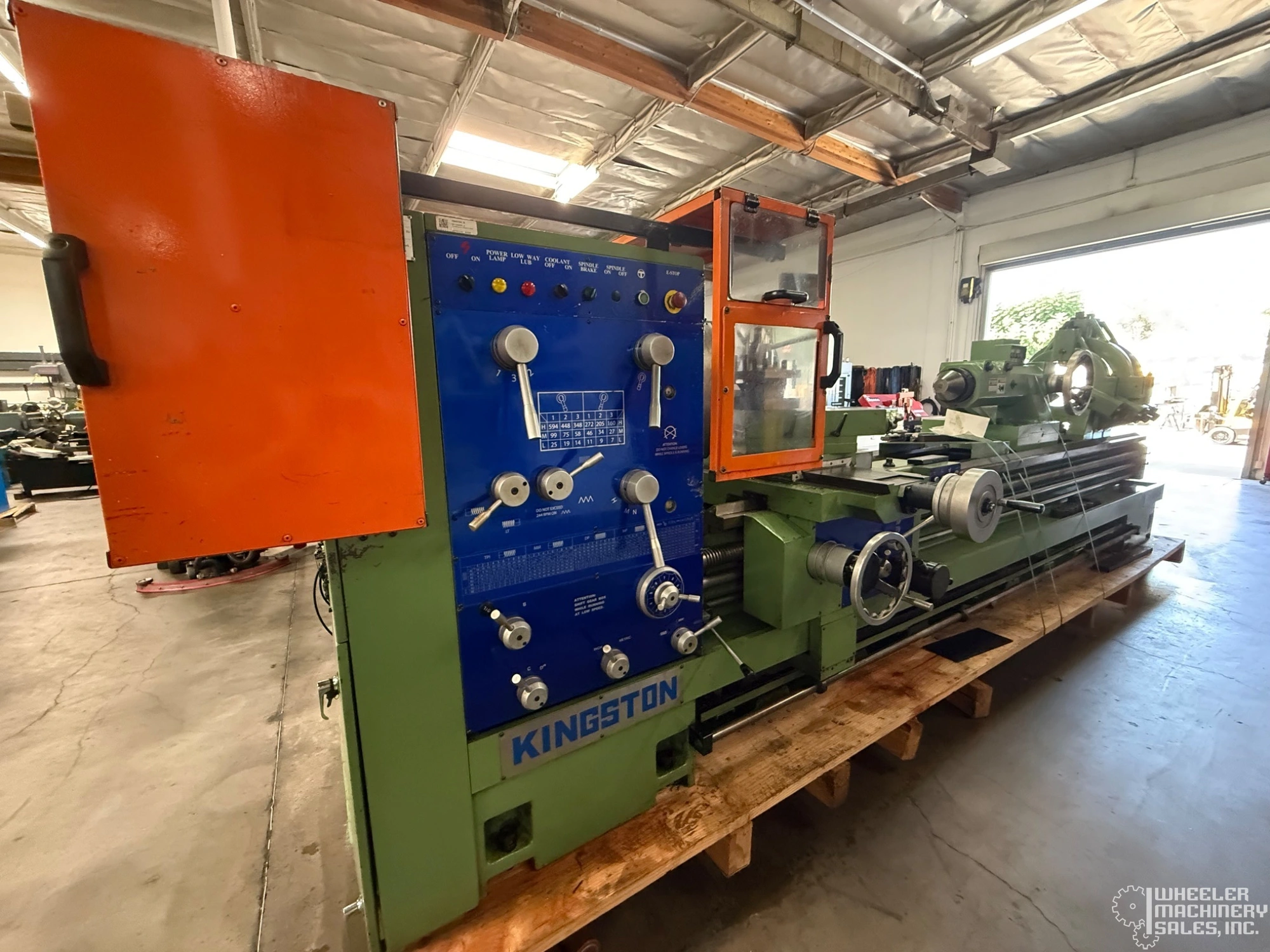 KINGSTON HI-31120 Hollow Spindle Engine Lathe #8286