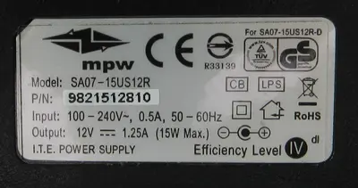 USED MPW SA07-15US12R