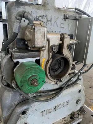 12 TON X 2" TISHKEN CUT OFF PRESS. STOCK  # 0257624