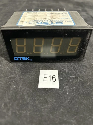 Used OTEK OJ2007001110 Meters - Misc Indiana US | J&J Industrial Supply #518749