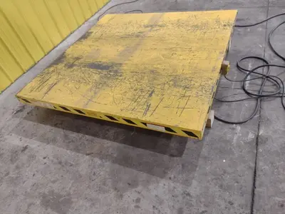 4,000 LBS X 72" X 72" LIFT PRODUCTS MODEL #LPT4W-040-36 HYDRAULIC SCISSOR LIFT TABLE: YOBRO #24987