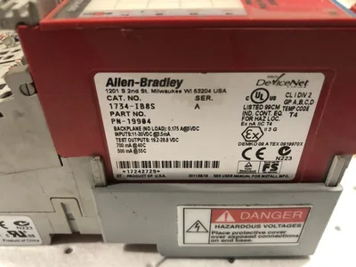 Allen Bradley 1734-AENT Point I/O 1734-FPO 3-1734-IB8S 1-1734-OB8S 2-1734-IB8