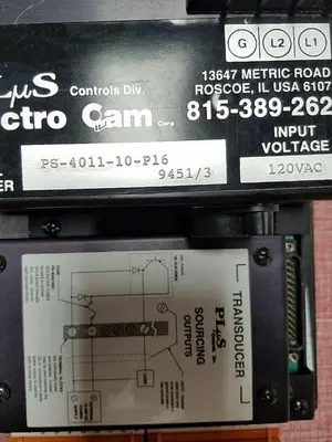 USED PLUS CONTROLS PS-4011-10-P16