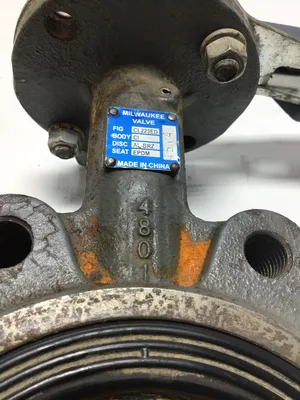 Milwaukee Valve CL223ED-38055-NA-C91 Butterfly Valve