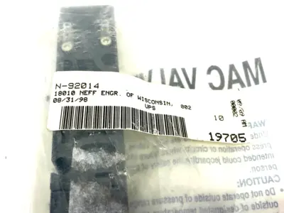 New | in-Stock MAC Valves Pneumatic Manifold Block Parts (Hydraulics and Pneumatics) Michigan US | Maverick Industrial Sales #1397876
