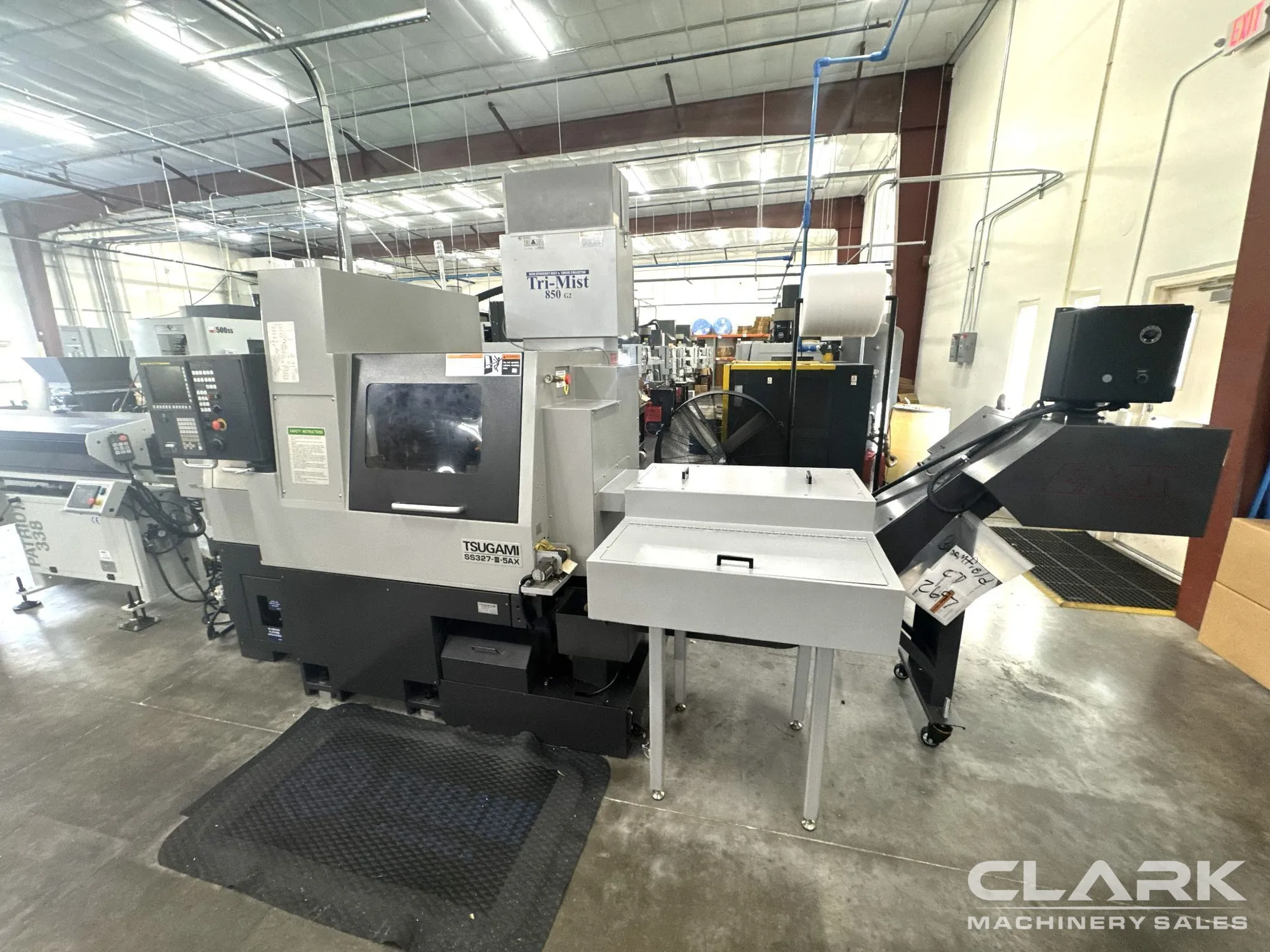 2022 TSUGAMI SS327-III-5AX & BARFEED, 7-AXIS, 350 HOURS