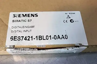Used Siemens 6ES7 421-1BL01-0AA0 SIMATIC S7 PLC INPUT MODULE PLC Input & Output | Palmetto Automation #1156054