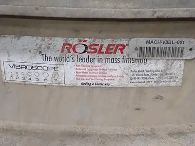 Used 1999 ROSLER R 620 EUROKP Vibratory Machines Ohio US | HGR 24 #915977