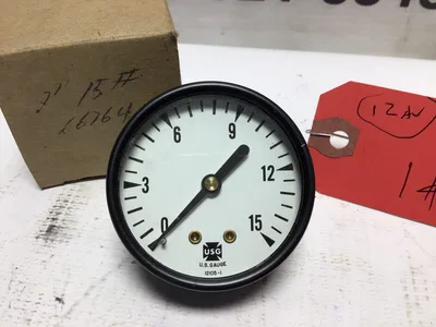NEW!! USG U.S. PRESSURE GAUGE 12105-1