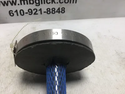 Pipe Flange 316 Stainless Steel, 1 1/2 in Pipe Size