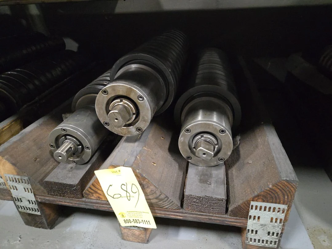 (3) Superfine OD Grind Drum Spindle