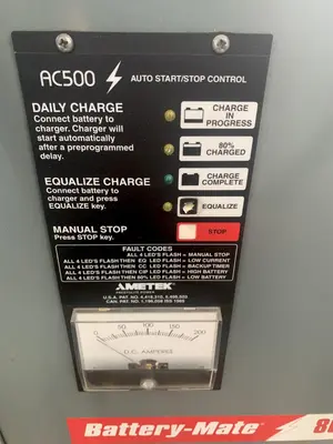 USED GENERAL BATTERY CHARGER 1050H3-12C
