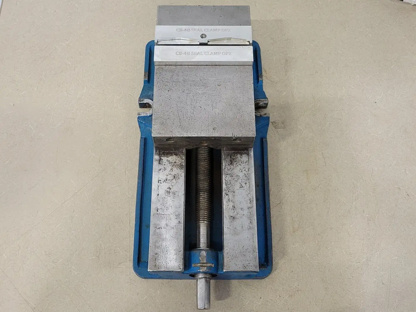6" Milling Vise w/ CB-4B Seal Clamp OP2