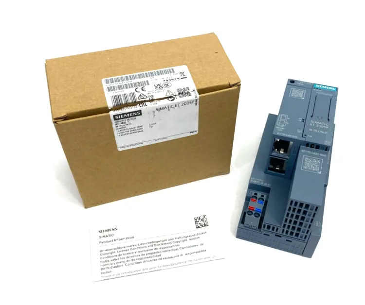 New | in-Stock SIEMENS SIMATIC ET 200SP PROFINET INTERFACE MODULE PLC Ethernet Equipment | Maverick Industrial Sales #1108535