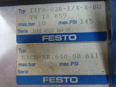 USED FESTO IFB8-02