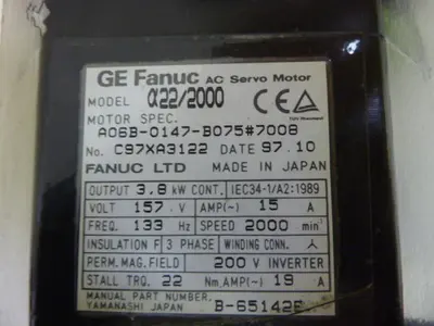 USED GE FANUC A06B-0147-B075