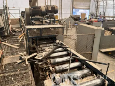 USED BREWER COMPLETE SCRAGG MILL & PALLET CUT STOCK LINE