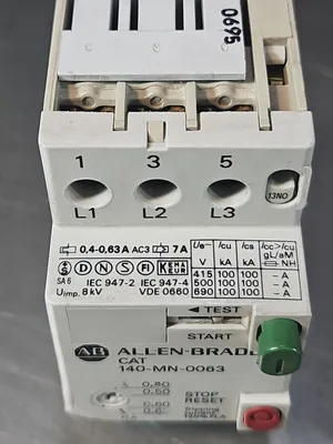 Allen-Bradley 140-MN-0063 Series C Manual Motor Starter loc4C16