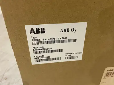 New | in-Stock ABB Variable Frequency Micro Drive NEMA 4X IP66 Variable Speed Drives Michigan US | Maverick Industrial Sales #1489290