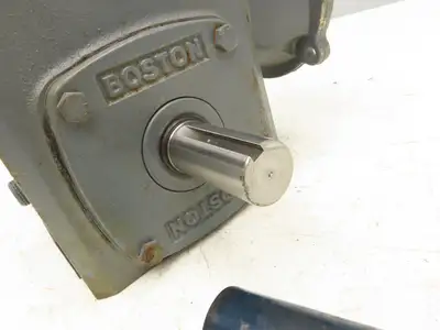 Boston Gear F72460B5G Worm Gearbox 60:1 Reducer 29rpm .7Hp 56C LH Output