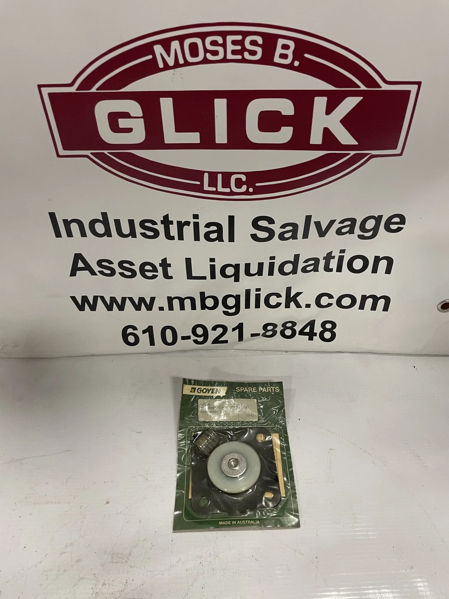 Goyen K2501 M1183B RCA25 Nylon Seat Diaphragm Kit -NIB