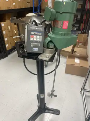 USED 1900 PRODUCTION PACKAGING & PROCESSING EQUIPMENT CO. KETTLE MIXER