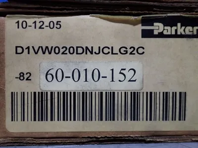 NEW PARKER D1VW020DNJCLG2C